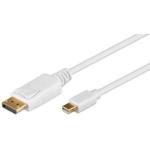 Mini displayport adapter cable 1.2 mt. gold-plated
