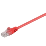 Cavo patch cat5e utp 1,0 mt colore rosso
