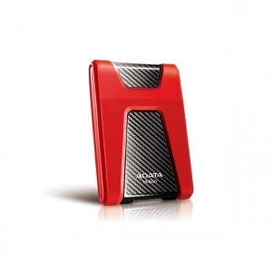 Adata dashdrive durable hd650 external hard drive 1000 gb red