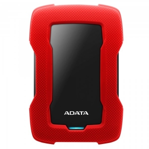 Adata hd330 external hard drive 1000 gb red