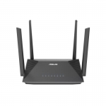 Asus rt-ax52 ax1800 aimesh wireless router gigabit ethernet dual-band (2.4 ghz / 5 ghz) black