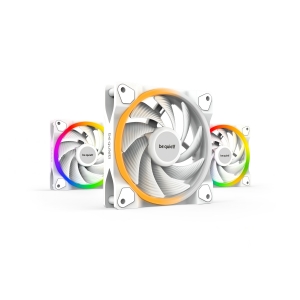 Be quiet! light wings white | 120mm pwm high-speed triple-pack computer case fan 12 cm 3 pc(s)