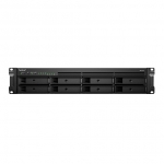 Synology rackstation rs1221+ nas/storage server rack (2u) ryzen embedded v1500b 4 gb ddr4 0 tb diskstation manager black