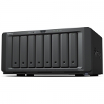 Synology diskstation ds1823xs+ nas/storage server tower ryzen embedded v1780b 8 gb ddr4 0 tb diskstation manager black
