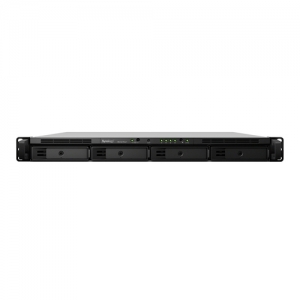 Synology rackstation rs1619xs+ nas/storage server rack (1u) intel xeon d d-1527 8 gb ddr4 diskstation manager black