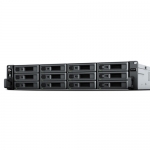 Synology rackstation rs2423rp+ nas/storage server rack (2u) ryzen embedded v1780b 8 gb ddr4 0 tb diskstation manager black, grey