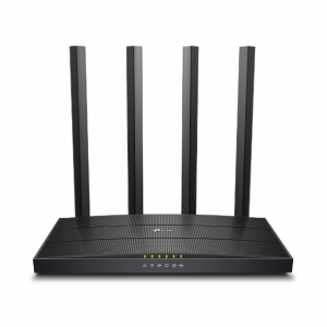Tp-link archer c6u wireless router gigabit ethernet dual-band (2.4 ghz / 5 ghz) black
