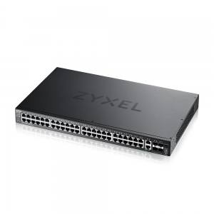 Zyxel switch managed layer 3 lite, 48x gb, 2x 10g, 4 sfp+, rack, nflex