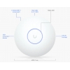 Access point ubiquiti unifi u7-lr 7300 mbit/s wifi7 poe white