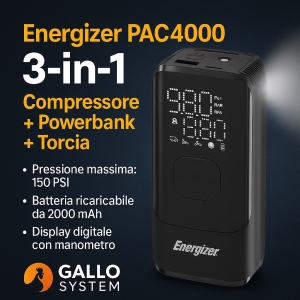 ENERGIZER PAC4000