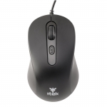 Mouse usb itek clk c01 ottico 3600dpi 4 tasti silent switch