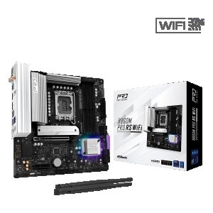 Scheda madre asrock b860m pro rs wifi sk1851 4*ddr5 m.2 hdmi+dp