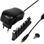Alimentatore universale 3-12 volt 24 watt con 7 connettori intercambiabili