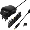 Alimentatore universale 3-12 volt 24 watt con 7 connettori intercambiabili