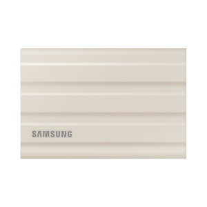 Samsung portable ssd t7 shield beige 2tb, usb-c 3.1