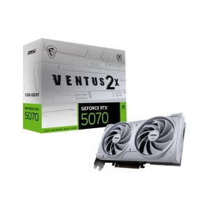 Vga msi geforce rtx 5070 12gb ventus 2x oc white
