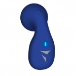 Auricolare singolo techmade tm-724-bl blu
