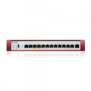 Zyxelfirewall cons. 300 utenti, banda fino a 10gb, 2p2,5gbpoe+2p2,5gb+8pgb lan/wan, rack