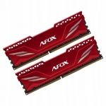 Ddr4 32gb (2*16gb) 3200mhz afox gaming cl16 xmp2 red