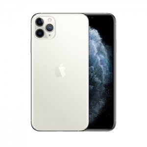 (refurbished) apple iphone 11 pro max 256gb silver mwhk2ql/a 6.5" argento [grade a]