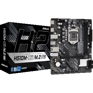 Scheda madre asrock h510m-h2/m.2 se sk1200 2*ddr4 m.2 2*hdmi