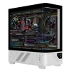 Case atx itek neutron curved gaming 3*12cm argb dark glass(f+l)