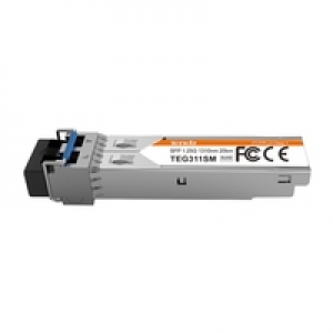 Modulo minigbic sfp tenda teg311sm single mode duplex 1,25gbps