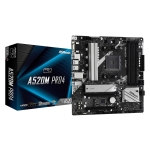 Scheda madre asrock a520m pro4 sk am4 4*ddr4 m.2 raid vga+hdm+dp