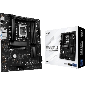 Scheda madre asrock b860 pro-a sk1851 4*ddr5 m.2 raid hdmi+dp