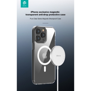 Cover per iphone 14 pro magnetica clear devia