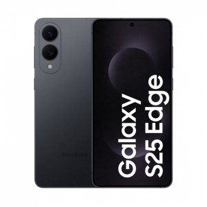 (refurbished) smartphone samsung galaxy s25 edge 5g sm-s937b 512gb 6.7" dynamic amoled 2x 200mp titanium jetblack [grade a]