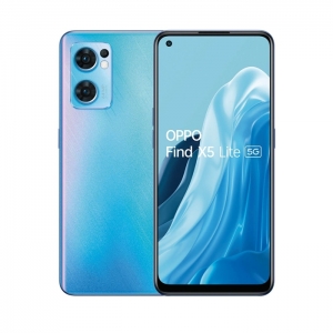 (refurbished) smartphone oppo find x5 lite 5g cph2371 256gb 6.4" amoled 64mp blue [grade c+]