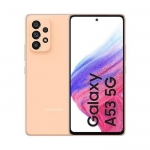 (refurbished) smartphone samsung galaxy a53 5g sm-a536b 128gb 6.5" samoled 64mp peach [grade a]