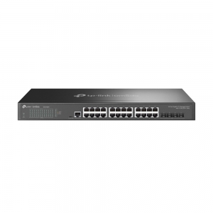 Omada switch managed l2+ 24 porte gigabit e 4 slot sfp+ 10ge - sg3428x