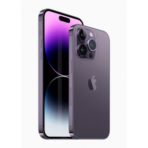 Apple iphone refurbished a/a+ 14 pro 256gb deep purple