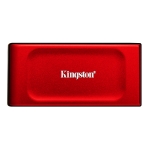 Kingston xs1000 portable ssd 1tb, usb-c 3.1, red
