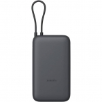 Xiaomi powerbank 20000mah 22.5w cavo integrato usb-c dark gray