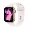 Apple watch series 11gps + cellular 42mm rose gold aluminium case with light blush sport band - m/l