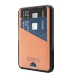 Etres powerbank 5000mah wireless magnetico con portacarte pink