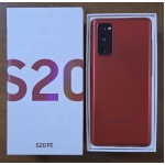 Smartphone samsung galaxy s20 fe 6gb+128gb red alim+cavo ricond.