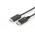Cavo displayport m to hdmi m 2mt 4kx2k digitus