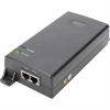 Iniettore digitus gigabit ethernet poe++ 802.3bt (60 w) colore bianco
