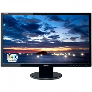 (refurbished) monitor asus ve247h 24 pollici 1920x1080 full-hd vga hdmi dvi black