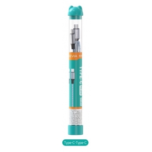 Cavo bubble fish da type c a type c devia 1mt 3a power delivery