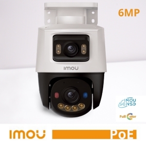 Imou telecamera poe ptz (pan 0355,tilt 090), 6mp (human vehicle detection), 8+10mp (aigo play)