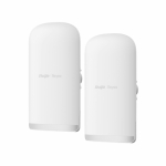 Reyee cloud bridge kit 2x radio wi-fi 5 2x2 5ghz 31/14 5km tdma. chassis ip55 3xge di cui 2xge poe