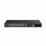 Reyee smart switch poe gigabit 28 p., 24 p. poe/poe+ rj45, 2 p. uplink gigabit rj45/sfp