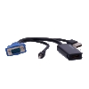 Convertitore vga to hdmi con audio 1920*1080p usb2.0