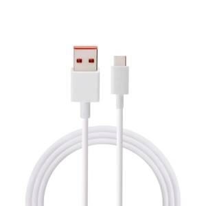Xiaomi cavo 6a usb-a to usb-c fast charge 120w 1m white