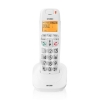 Telefono cordless dect brondi bravo bright bianco